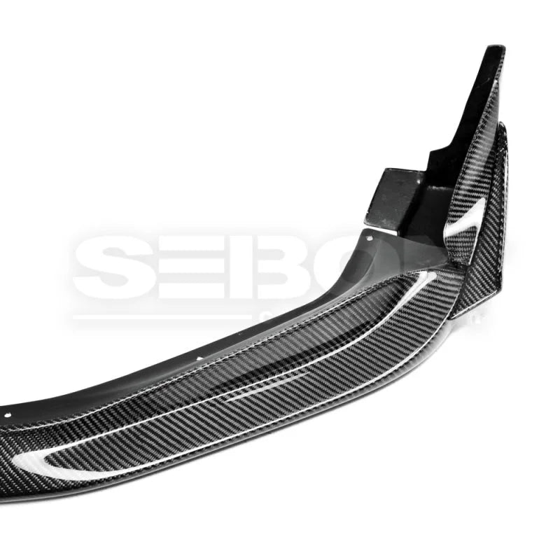 Seibon 14-16 Lexus IS F Sport (XE30) FP-Style Carbon Fiber Front Lip (Fits F Sport Only) - Installation View