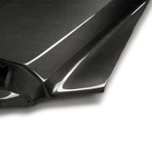 Load image into Gallery viewer, Seibon 14-20 Toyota Tundra OEM Style Carbon Fiber Hood - Side View