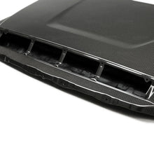 Load image into Gallery viewer, Seibon 14-20 Toyota Tundra OEM Style Carbon Fiber Hood - Back View