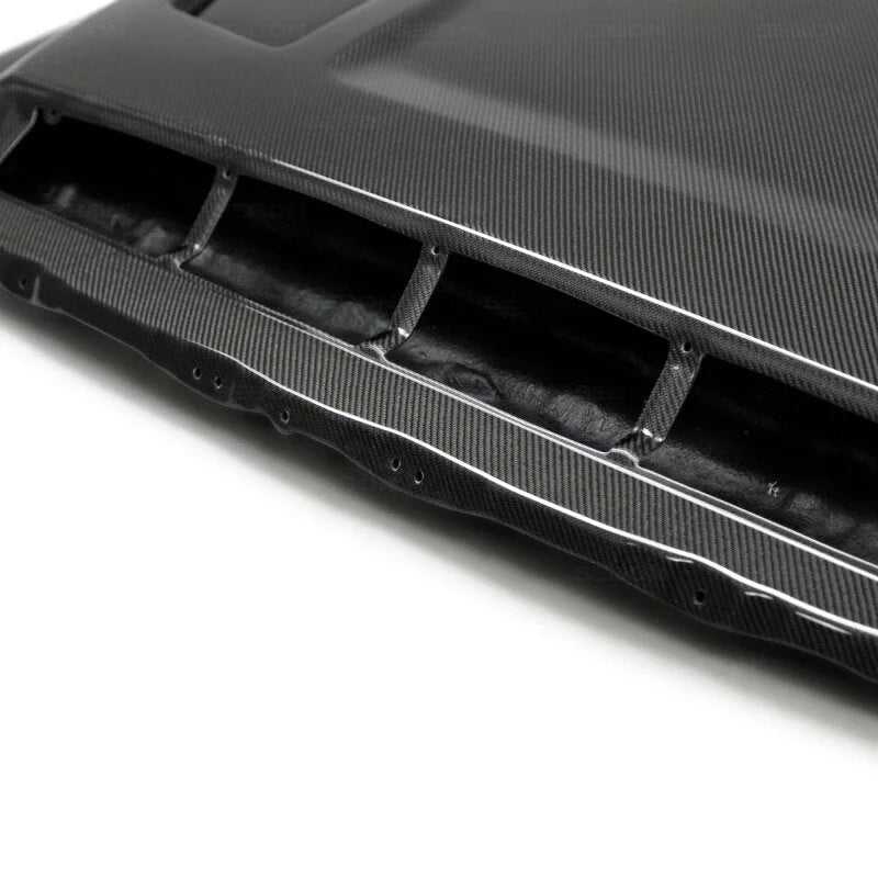 Seibon 14-20 Toyota Tundra TS-Style Carbon Fiber Hood - Additional View 5