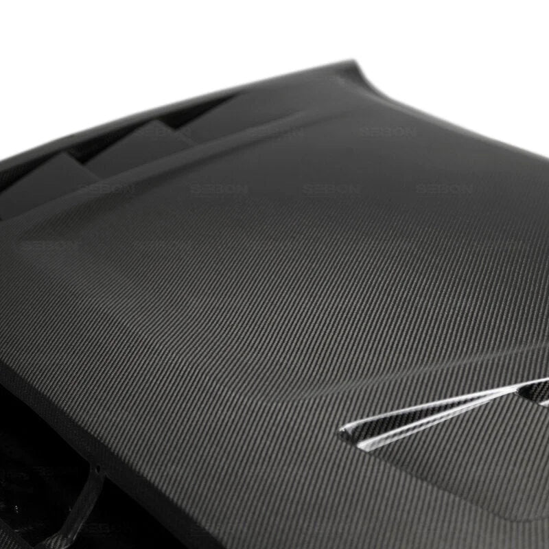 Seibon 14-20 Toyota Tundra TS-Style Carbon Fiber Hood - Additional View 6