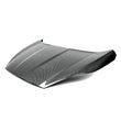 Load image into Gallery viewer, Seibon 14+ Ford Fiesta OE Style Carbon Fiber Hood - Side View