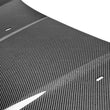 Load image into Gallery viewer, Seibon 14+ Ford Fiesta OE Style Carbon Fiber Hood - Installation View