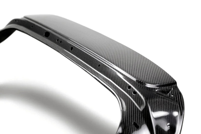Seibon 14 Ford Fiesta ST Carbon Fiber Trunk Lid (Prototype) - Back View