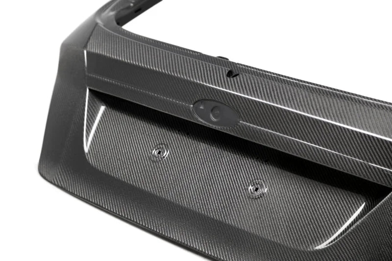 Seibon 14 Ford Fiesta ST Carbon Fiber Trunk Lid (Prototype) - Installation View