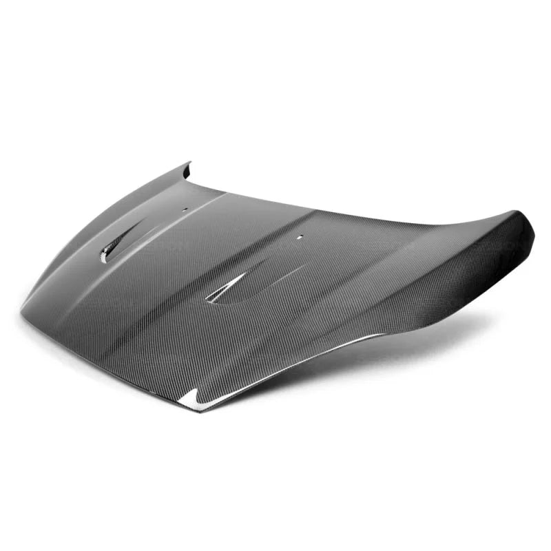 Seibon 14+ Ford Fiesta TM Style Carbon Fiber Hood - Side View