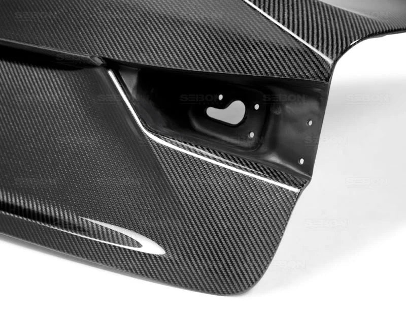 Seibon 14 Lexus IS250/350 C-Style Carbon Fiber Trunk Lid - Back View