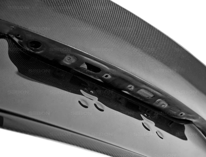 Seibon 14 Lexus IS250/350 C-Style Carbon Fiber Trunk Lid - Installation View