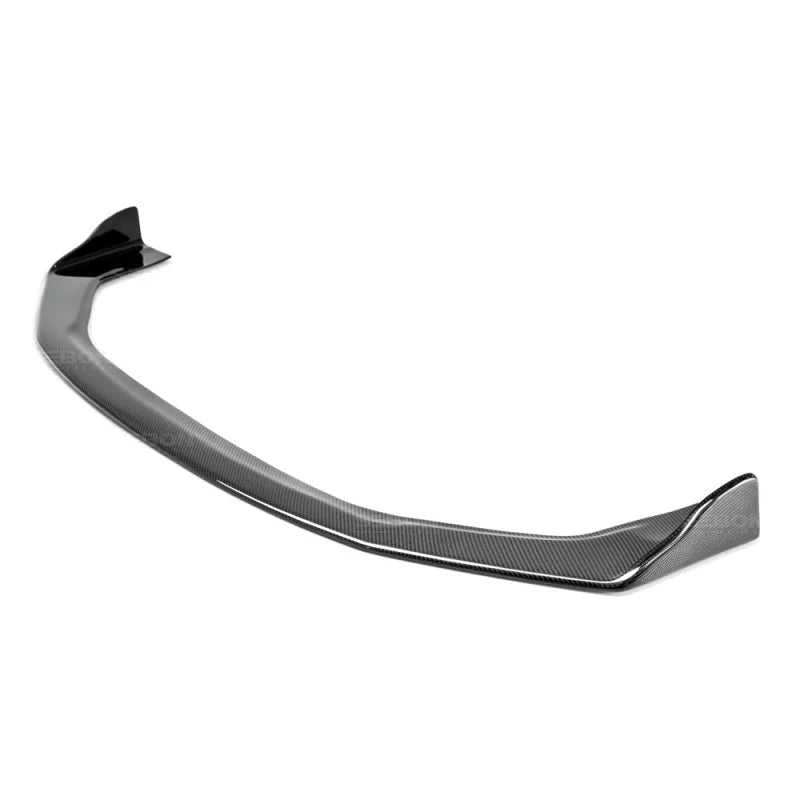 Seibon 14 Lexus IS250/350 F Sport OP-Style Carbon Fiber Front Lip - Side View