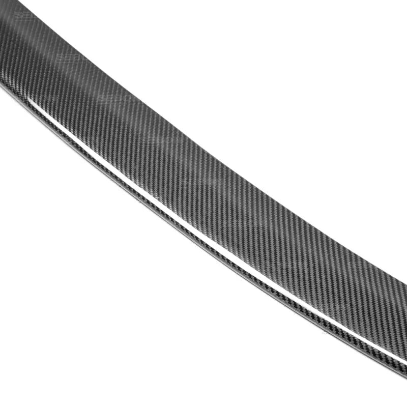 Seibon 14 Lexus IS250/350 F Sport OP-Style Carbon Fiber Front Lip - Back View