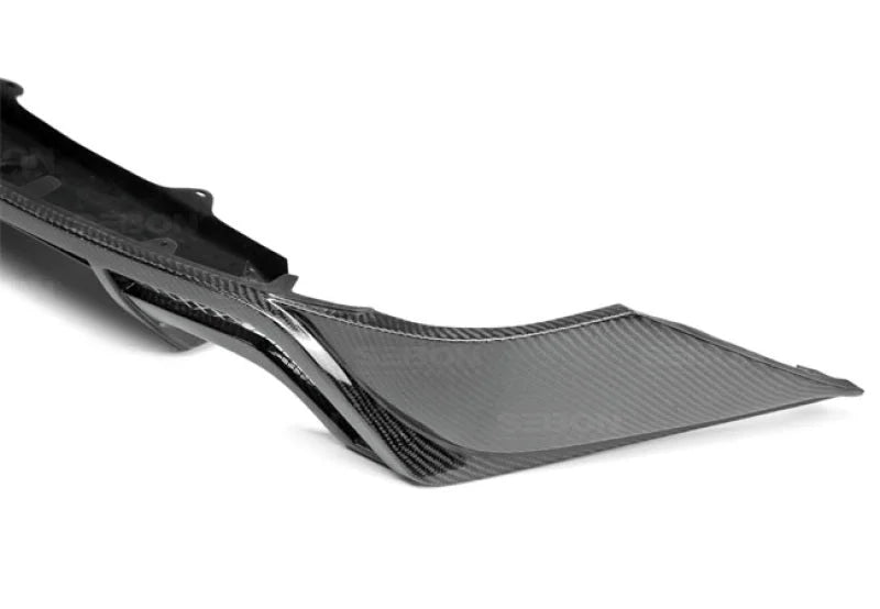 Seibon 14 Lexus IS350 F Sport RF-Style Carbon Fiber Rear Lip - Installation View