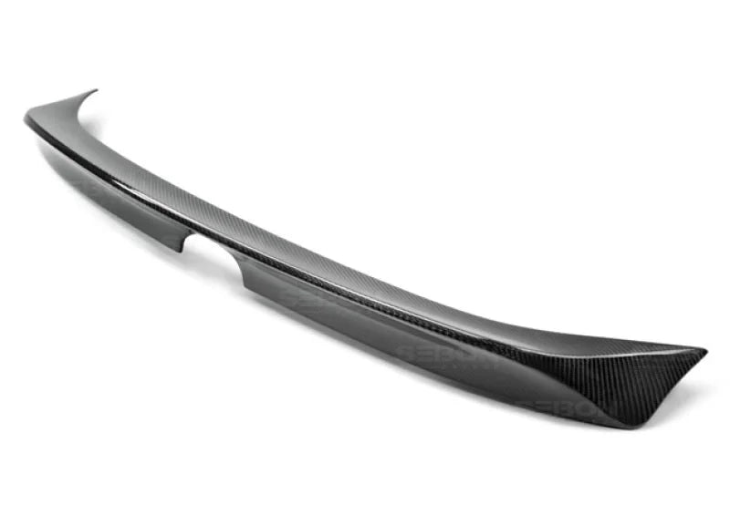 Seibon 14 Lexus IS350 F Sport SM Style Carbon Fiber Rear Spoiler - Back View