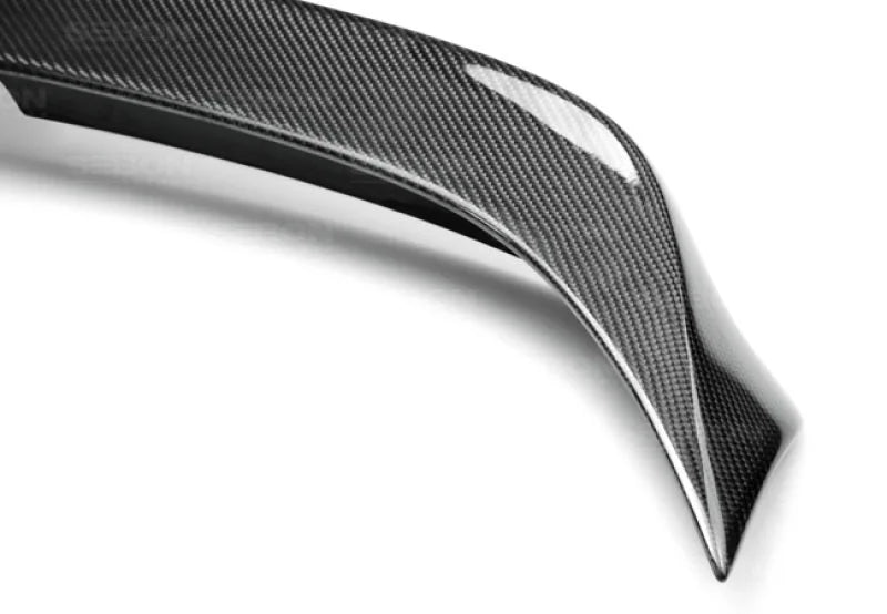 Seibon 14 Lexus IS350 F Sport SM Style Carbon Fiber Rear Spoiler - Installation View
