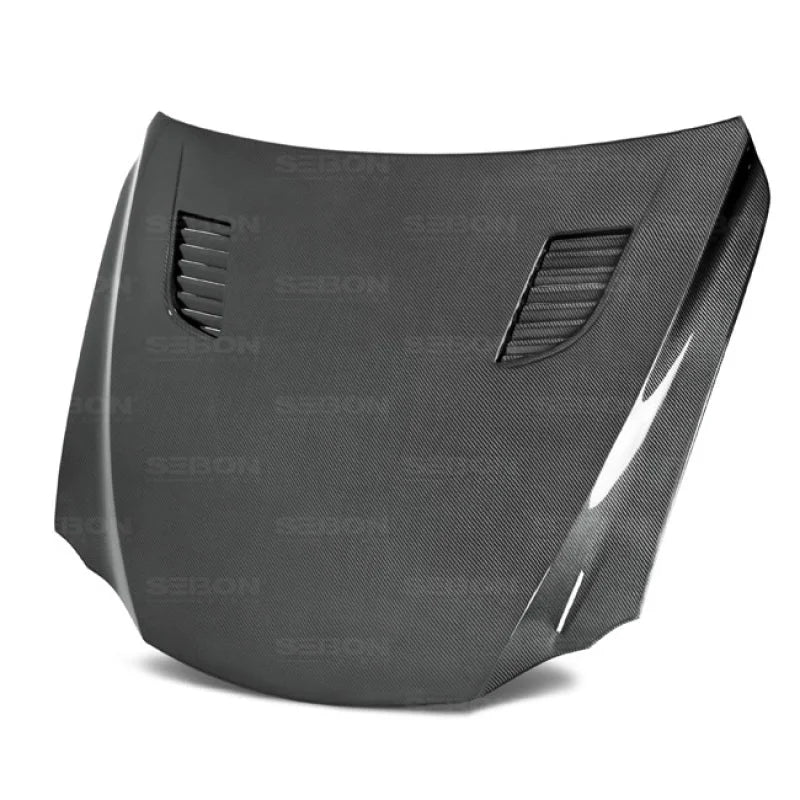 Seibon 14 Lexus IS350 F Sport TV Style Carbon Fiber Hood - Side View