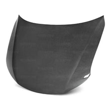 Load image into Gallery viewer, Seibon 14 Scion TC OE Style Carbon Fiber Hood - Side View