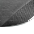 Load image into Gallery viewer, Seibon 14 Scion TC OE Style Carbon Fiber Hood - Installation View