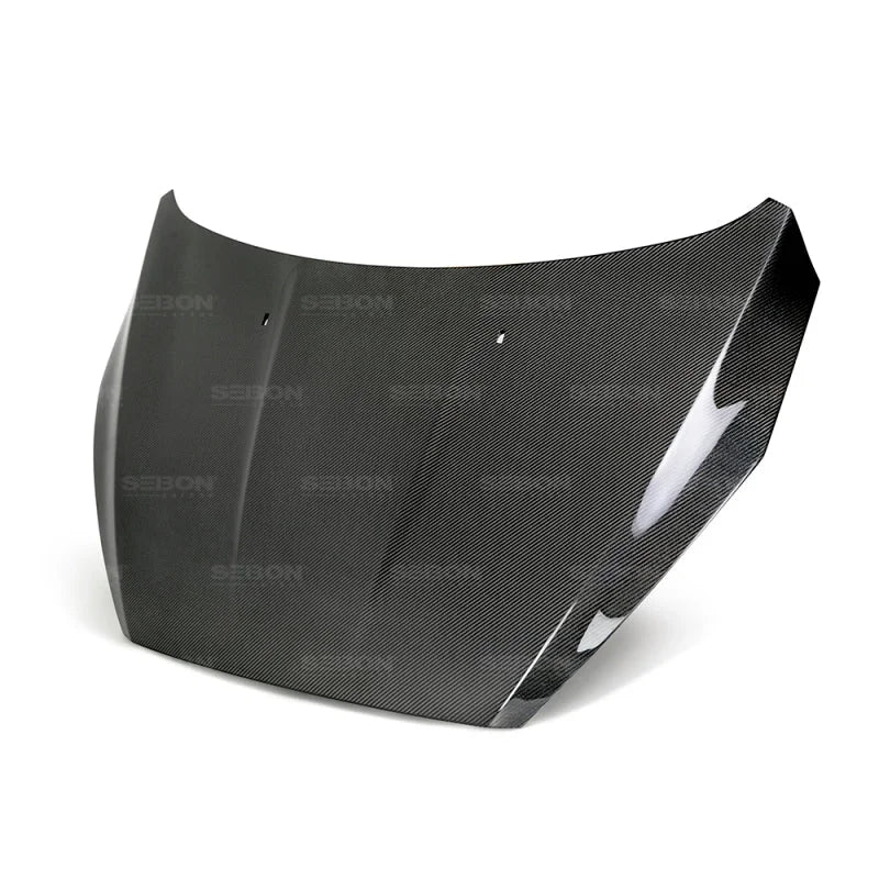 Seibon 15-16 Ford Focus OE Style Carbon Fiber Hood - Main Product View