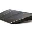 Load image into Gallery viewer, Seibon 15-16 Ford Focus OE Style Carbon Fiber Hood - Installation View