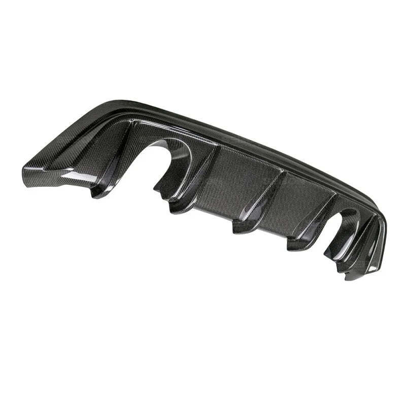 Seibon 15-16 Ford Focus OE-Style Carbon Fiber Rear Bumper Lip - Side View