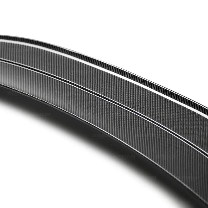 Seibon 15-17 Lexus RC F C-Style Carbon Fiber Rear Spoiler - Installation View
