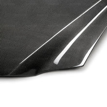 Load image into Gallery viewer, Seibon 15-17 Lexus RC F OEM Style Carbon Fiber Hood - Back View