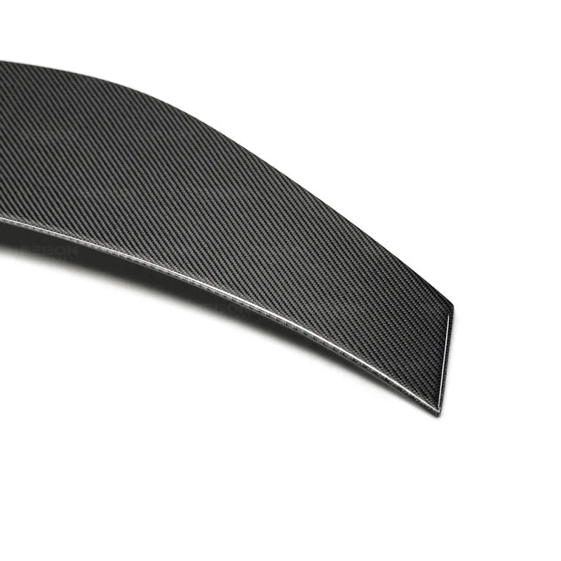 Seibon 15-17 Lexus RC F OEM Style Carbon Fiber Rear Spoiler - Back View