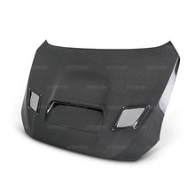 Load image into Gallery viewer, Seibon 15-17 Subaru Impreza WRX/STI CS Style Carbon Fiber Hood - Main Product View