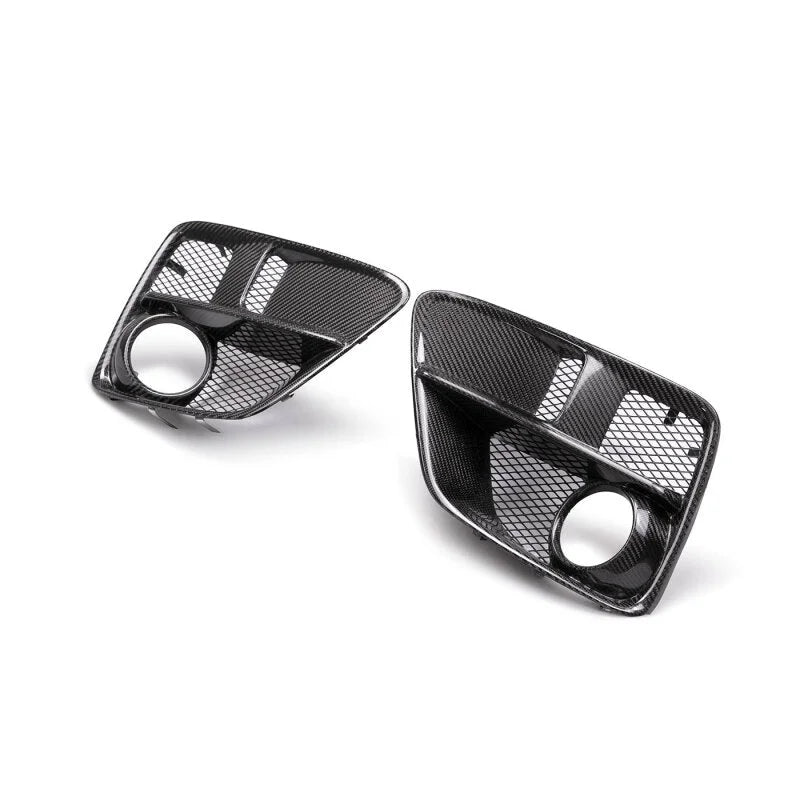 Seibon 15-17 Subaru Impreza WRX/STi Carbon Fiber Fog Light Surrounds (pair) - Main Product View