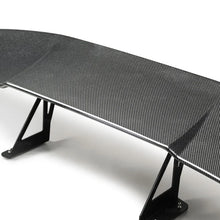 Load image into Gallery viewer, Seibon 15-18 Subaru WRX / STi Carbon Fiber Rear Spoiler - GT Style - Back View