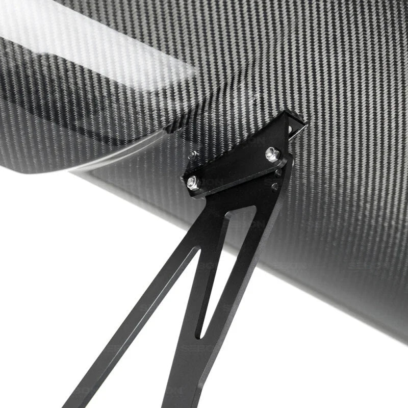 Seibon 15-18 Subaru WRX / STi Carbon Fiber Rear Spoiler - GT Style - Additional View 5