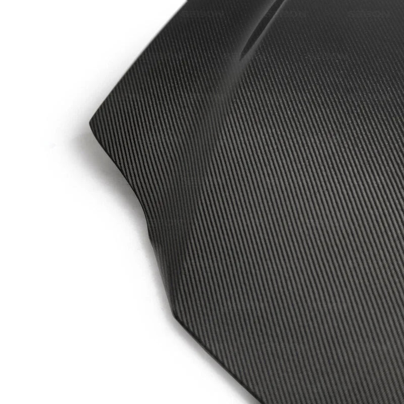 Seibon 15-19 Lexus RC (Not For RCF) OE Style Carbon Fiber Hood - Back View