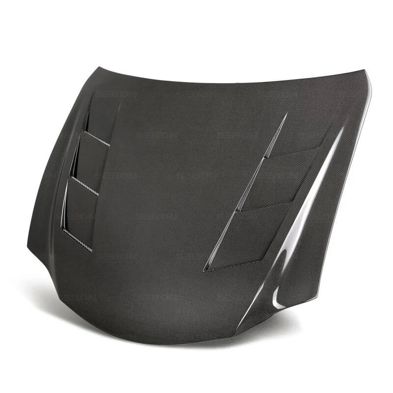 Seibon 15-19 Lexus RC (Not For RCF) TS Style Carbon Fiber Hood - Main Product View