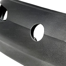 Load image into Gallery viewer, Seibon 15-19 Volkswagen Golf/GTI/Golf R OEM-Style Carbon Fiber Trunk Lid - Installation View