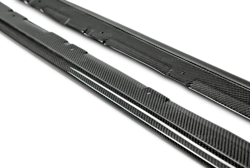 Seibon 15+ Subaru WRX/STI MB Style Carbon Fiber Side Skirts (Pair) - Additional View 6