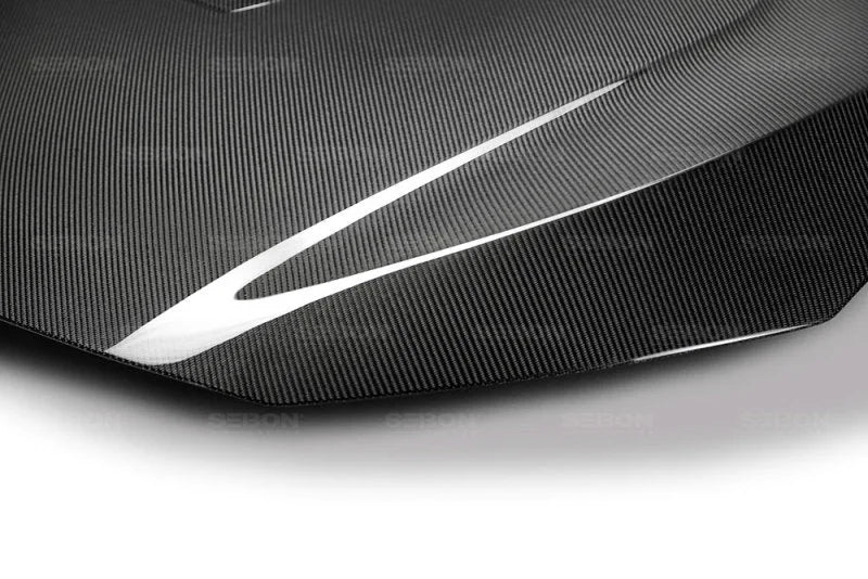 Seibon 16-17 Honda Civic TR Carbon Fiber Hood - Main Product View