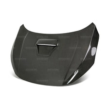 Load image into Gallery viewer, Seibon 16-17 Honda Civic TR Carbon Fiber Hood - Side View