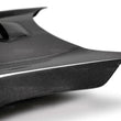 Load image into Gallery viewer, Seibon 16-17 Honda Civic TR Carbon Fiber Hood - Installation View