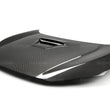 Load image into Gallery viewer, Seibon 16-17 Honda Civic TR Carbon Fiber Hood - Additional View 5