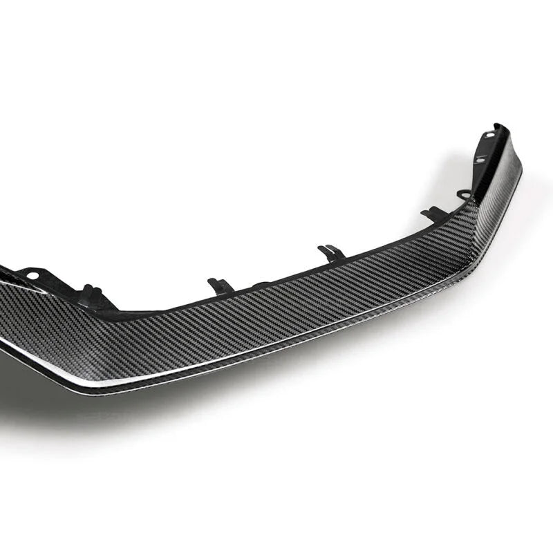 Seibon 16-17 Honda Civic Type R OEM Carbon Fiber Rear Lip - Installation View
