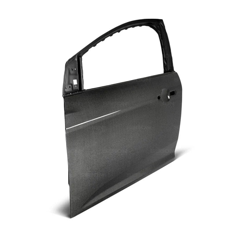 Seibon 16-18 Ford Focus Carbon Fiber Front Doors - Back View