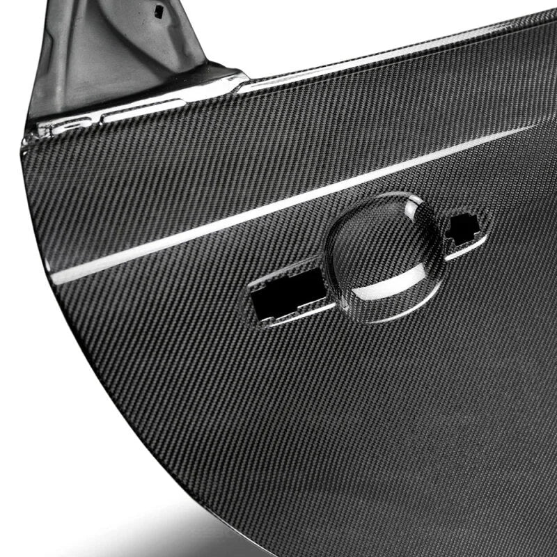 Seibon 16-18 Ford Focus Carbon Fiber Rear Doors - Side View