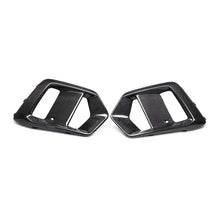 Load image into Gallery viewer, Seibon 16-18 Ford Focus RS Carbon Fiber Fog Light Surrounds - Side View