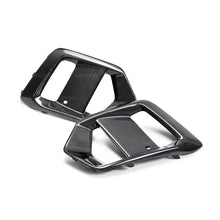 Load image into Gallery viewer, Seibon 16-18 Ford Focus RS Carbon Fiber Fog Light Surrounds - Additional View 6