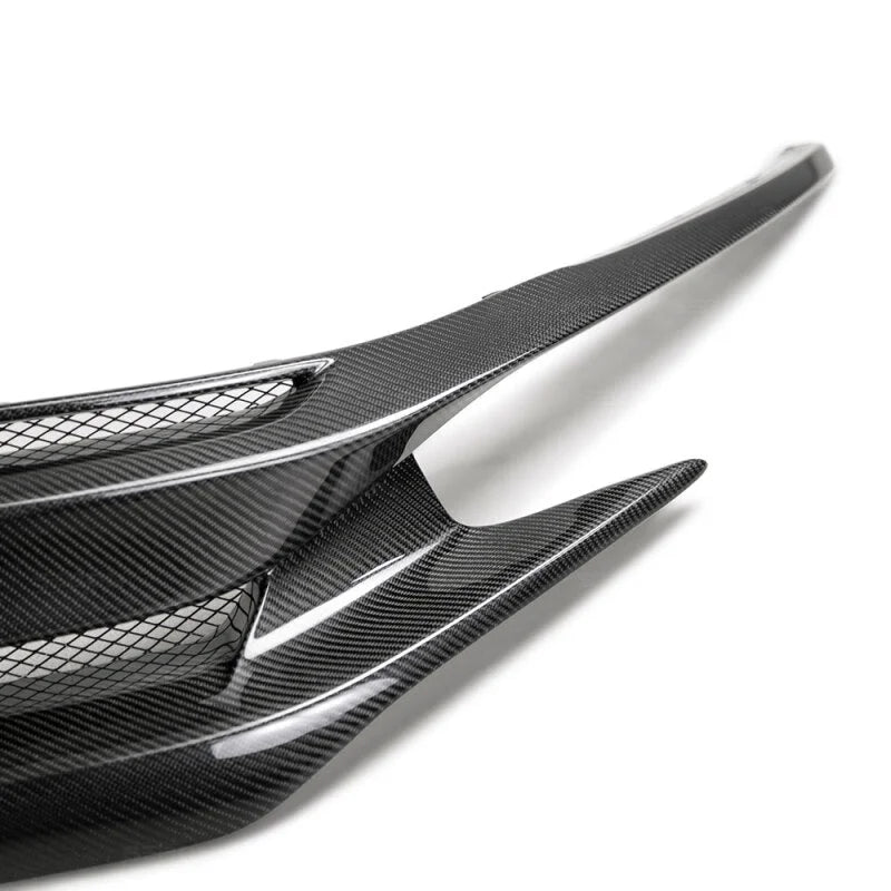 Seibon 16-18 Honda Civic OEM-Style Carbon Fiber Front Grill - Additional View 6