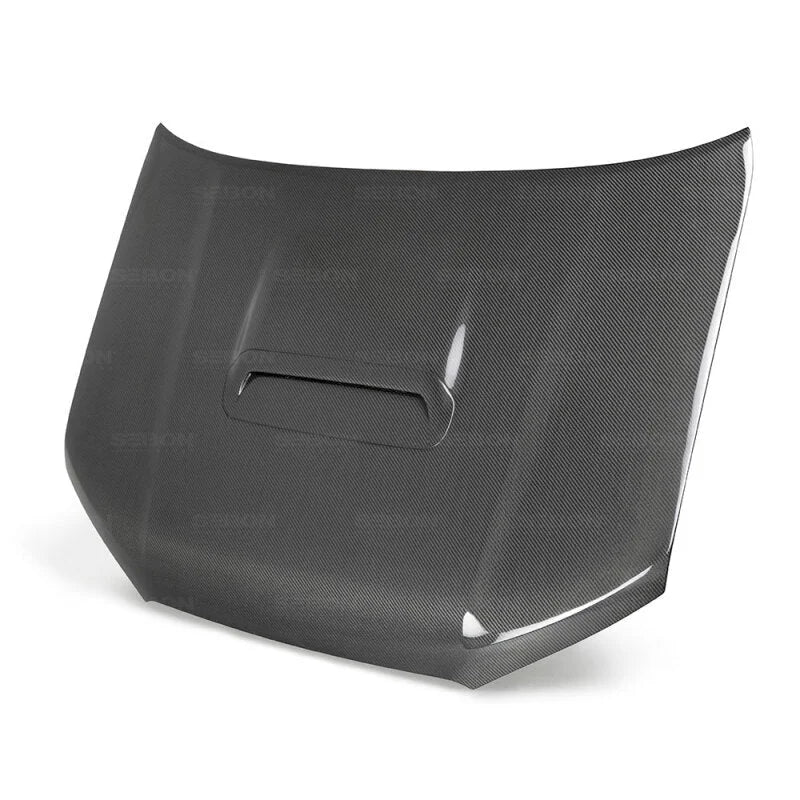 Seibon 16-19 Toyota 4Runner TR Carbon Fiber Hood - Main Product View