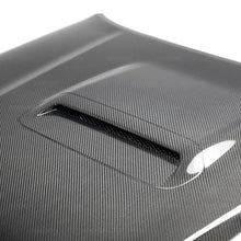 Load image into Gallery viewer, Seibon 16-19 Toyota 4Runner TR Carbon Fiber Hood - Back View