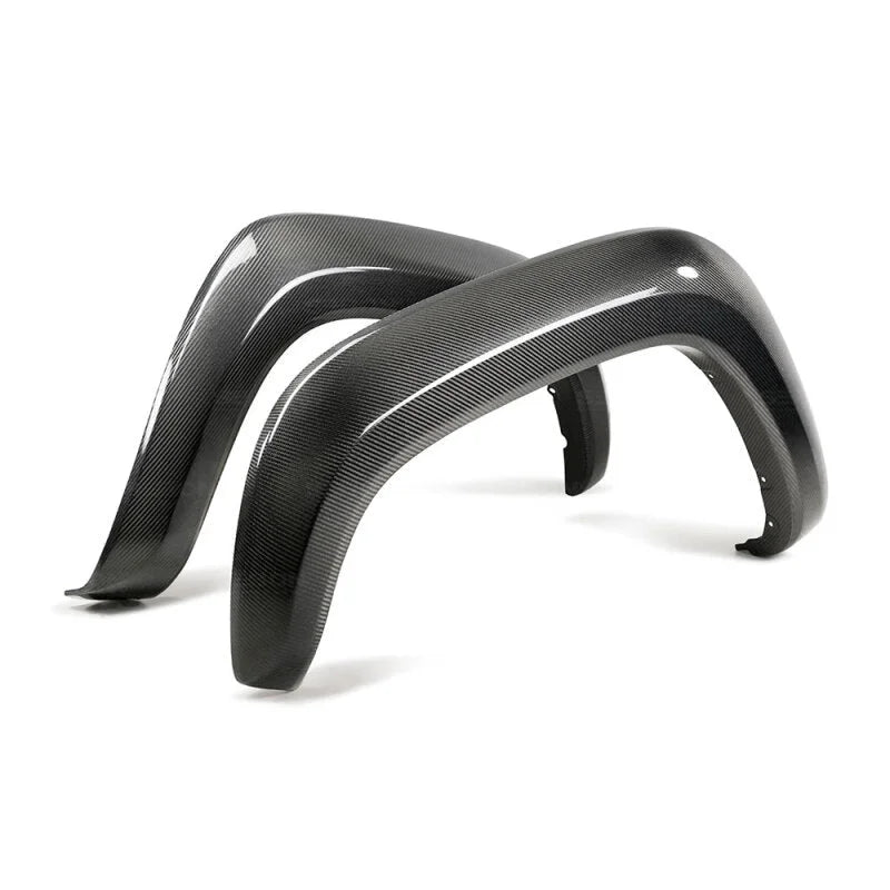 Seibon 16-20 Toyota Tacoma Carbon Fiber Front Fender Flares (Pair) - Main Product View