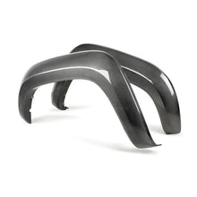 Load image into Gallery viewer, Seibon 16-20 Toyota Tacoma Carbon Fiber Front Fender Flares (Pair) - Back View