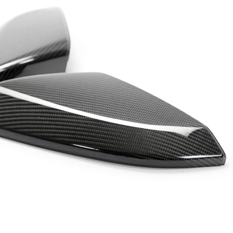 Seibon 16-21 Honda Civic / Civic Type R Carbon Fiber Mirror Covers - Side View