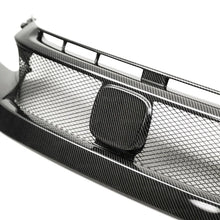 Load image into Gallery viewer, Seibon 17-18 Honda Civic Type R CV-Style Carbon Fiber Front Grill - Main Product View